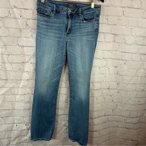 abercrombie & fitch super skinny boot denim Blue Jeans sz 28 6R boho western